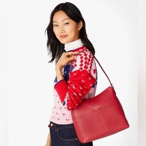 Kate Spade Red Bailey Shoulder Bag